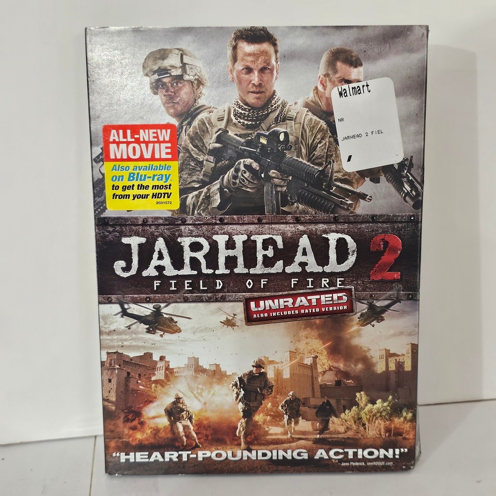 Jarhead 2 Field of Fire DVD Unrated & Rated Versions Stephen Lang Cole Hauser